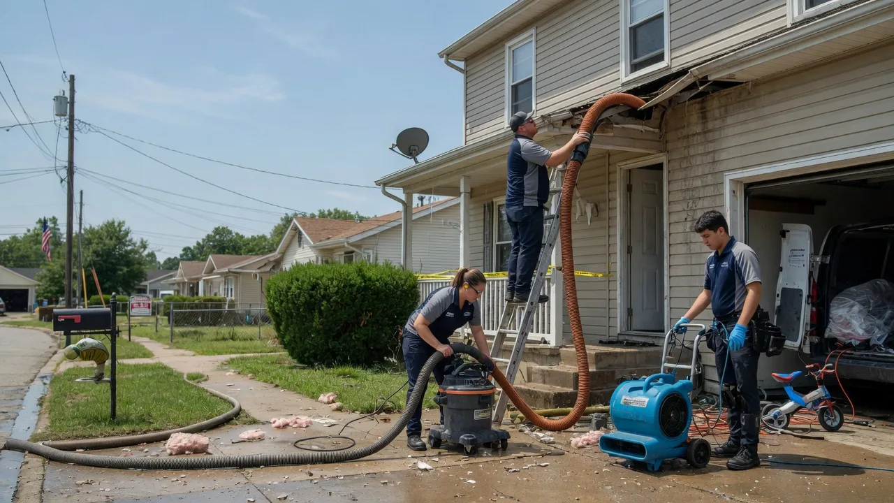 Water Damage Restoration in Portersville, PA near me
